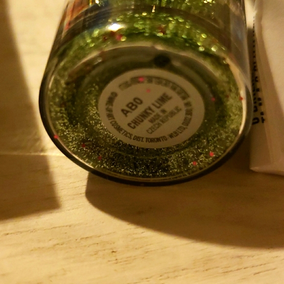 💙🌟🧚‍♀️CHUNKY LIME MAC Cosmetics  DISCONTINUED Glitter NWT - Picture 9 of 9